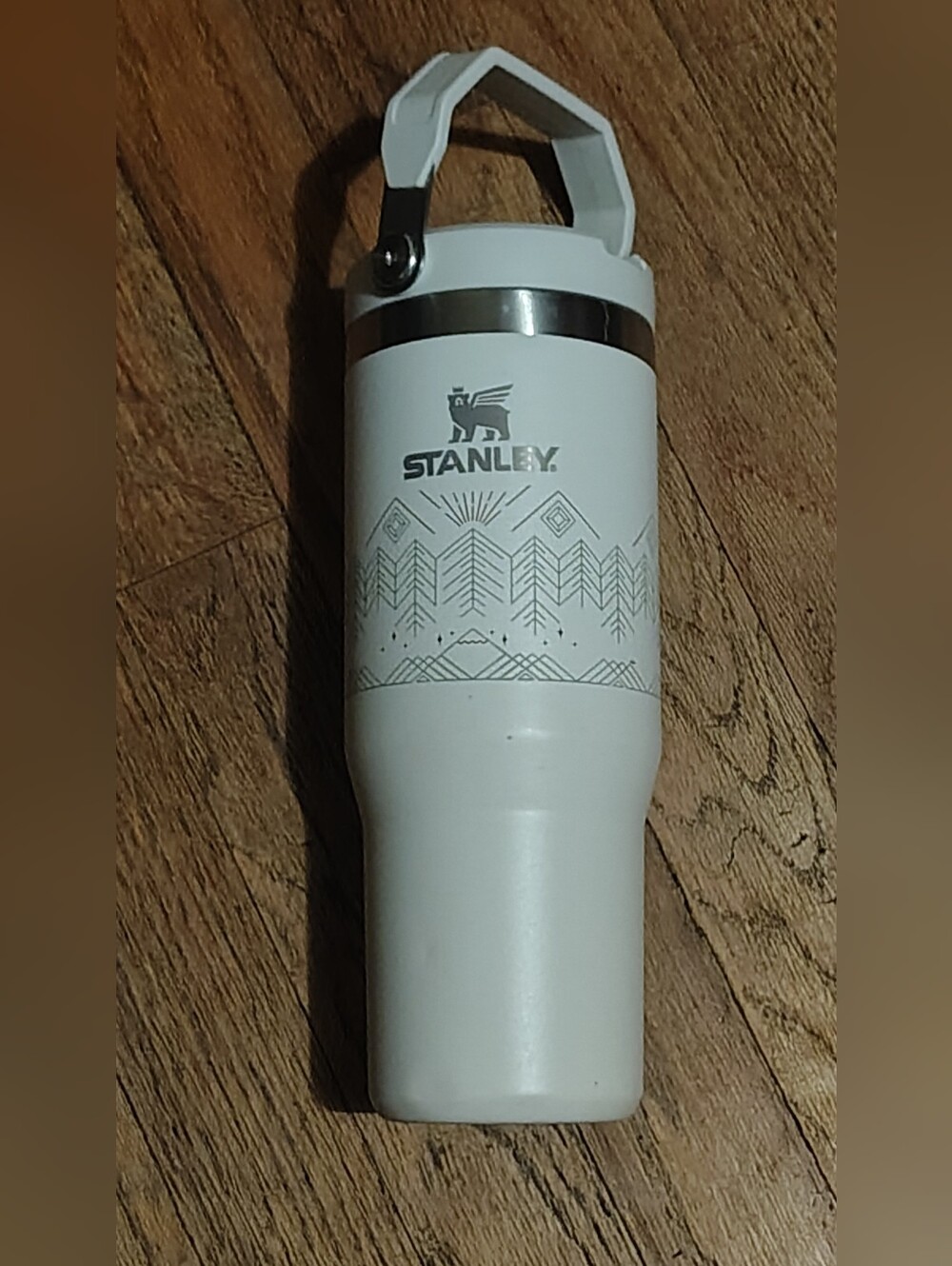 Stanley 30oz Ice Flow Flip Straw Tumbler In The  Limited Ed. Winterescape Line